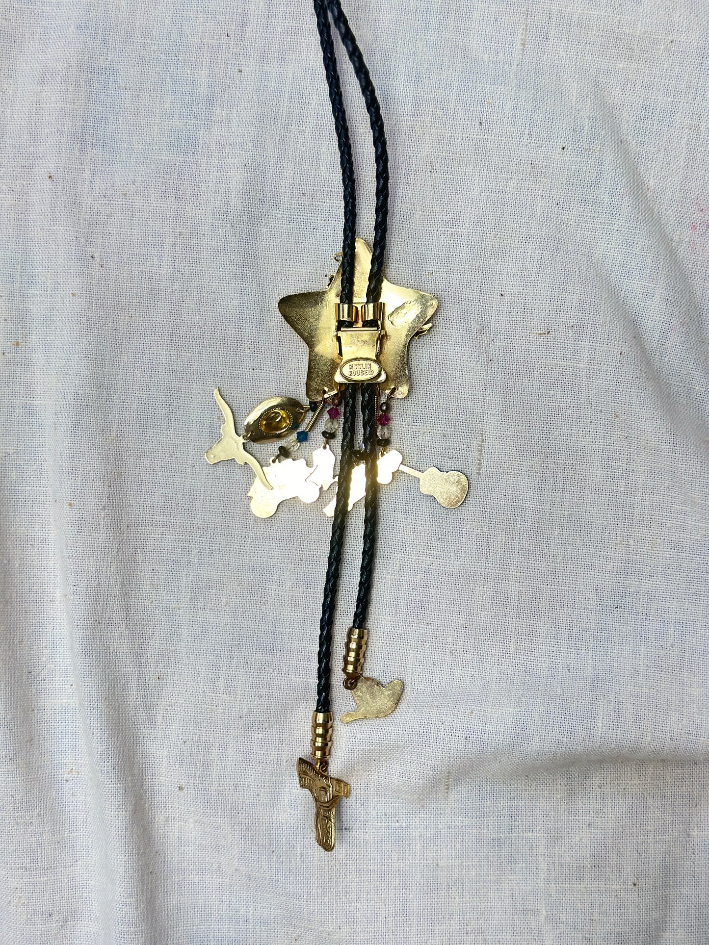 1980s Cowboy Charm Bolo Tie