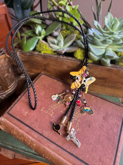 1980s Cowboy Charm Bolo Tie