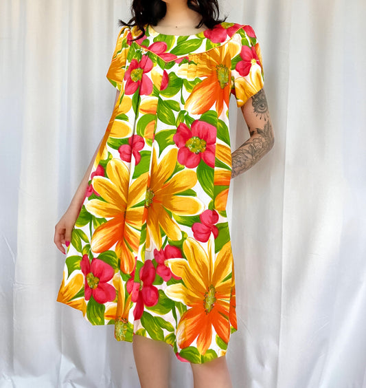 70s Alice Polynesian Fashions Dress