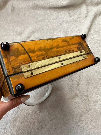 1974 Scenes of St. Louis Decoupage Purse