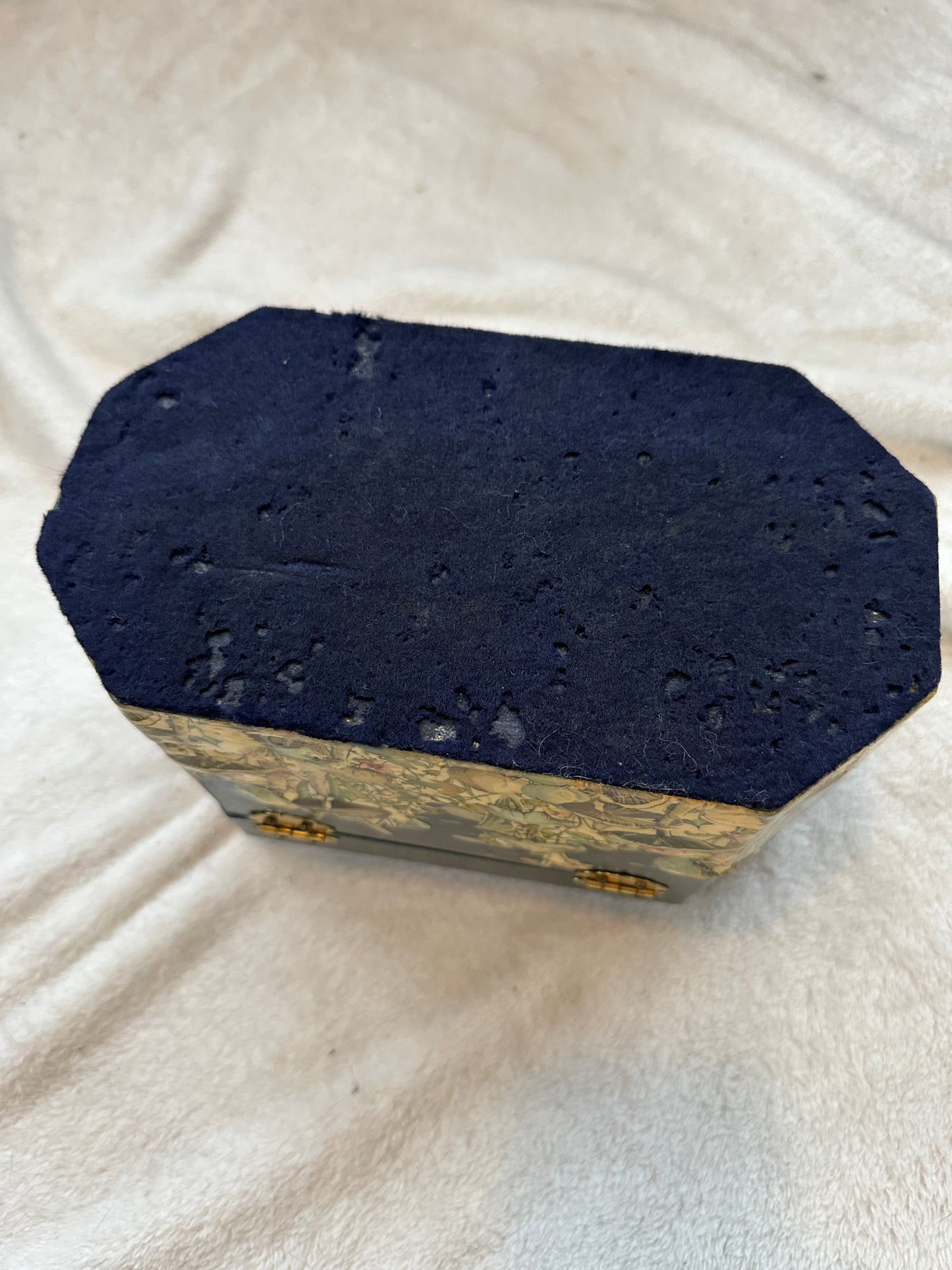 1950s-1960s Mushroom Decoupage Annie Laurie Purse