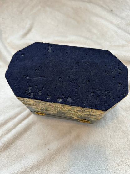 1950s-1960s Mushroom Decoupage Annie Laurie Purse